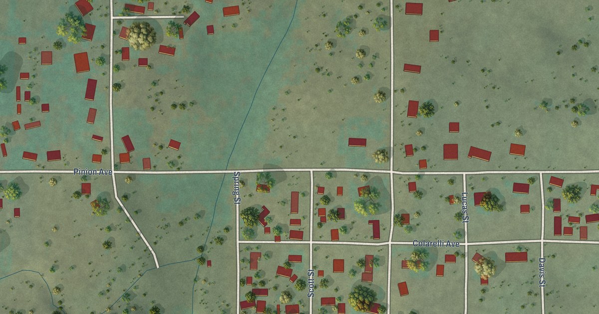 Map of Brookside, Colorado in 2026