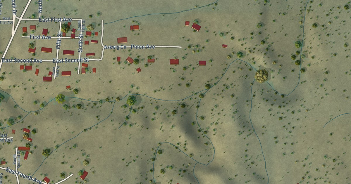 Map of Coal Creek, Colorado in 2026