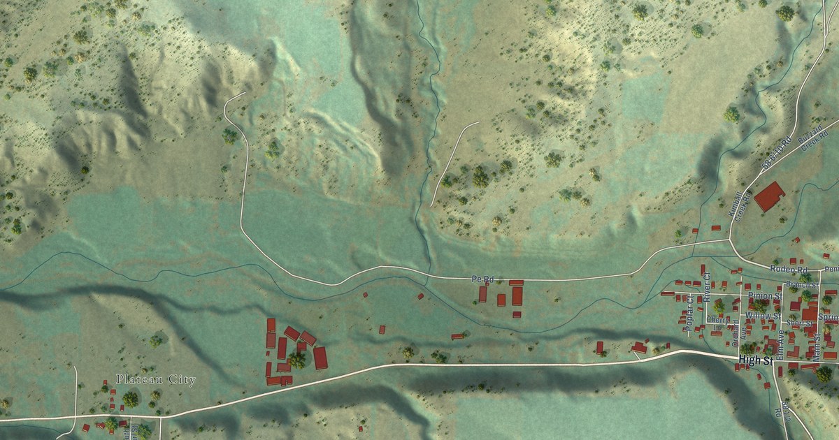 Map of Collbran, Colorado in 2026