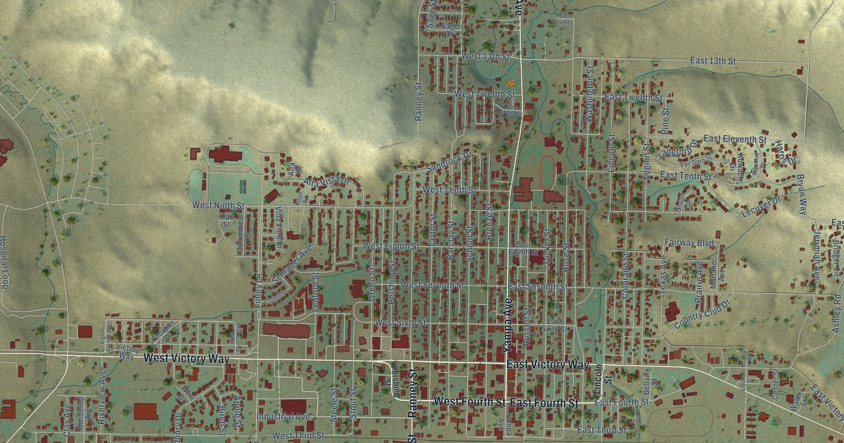 Map of Craig, Colorado in 2026