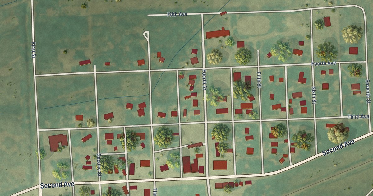 Map of Crook, Colorado in 2026
