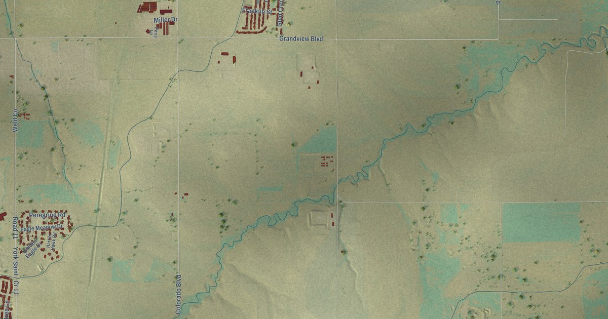 Map of Dacono, Colorado in 2026