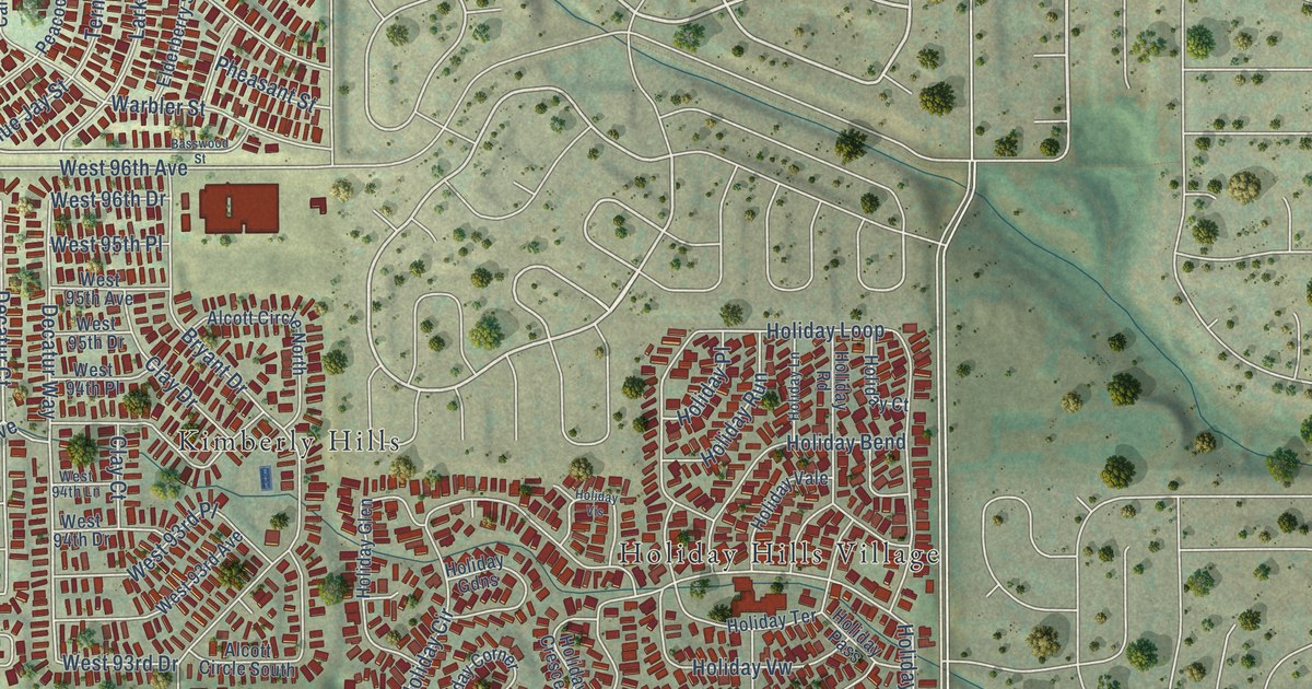 Map of Federal Heights, Colorado in 2026