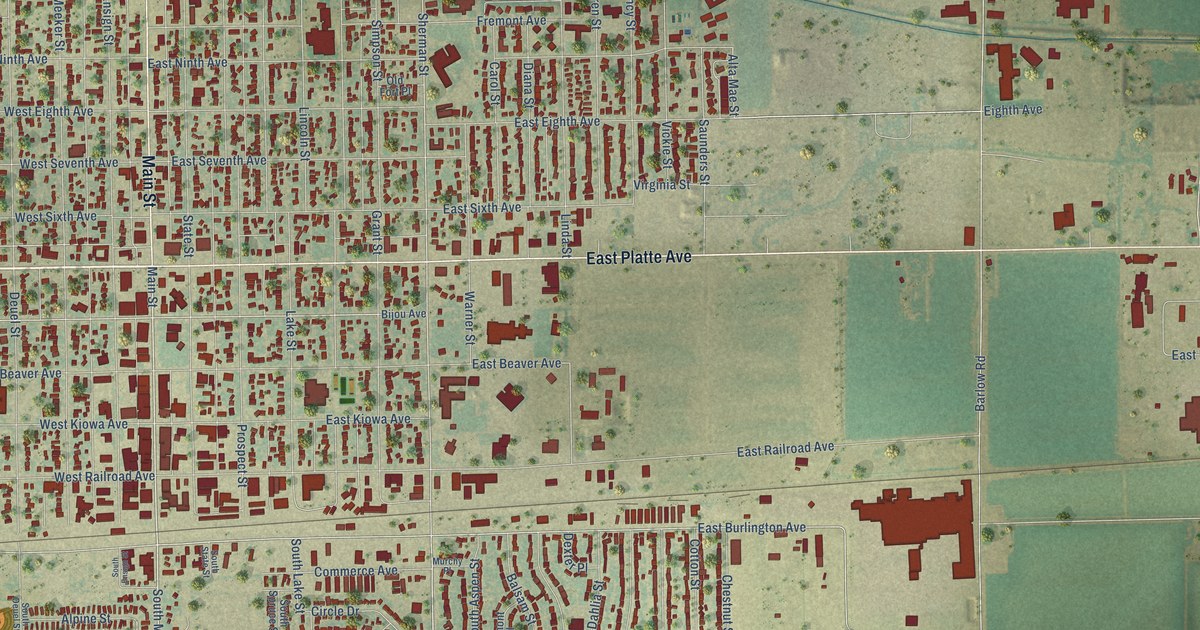 Map of Fort Morgan, Colorado in 2026