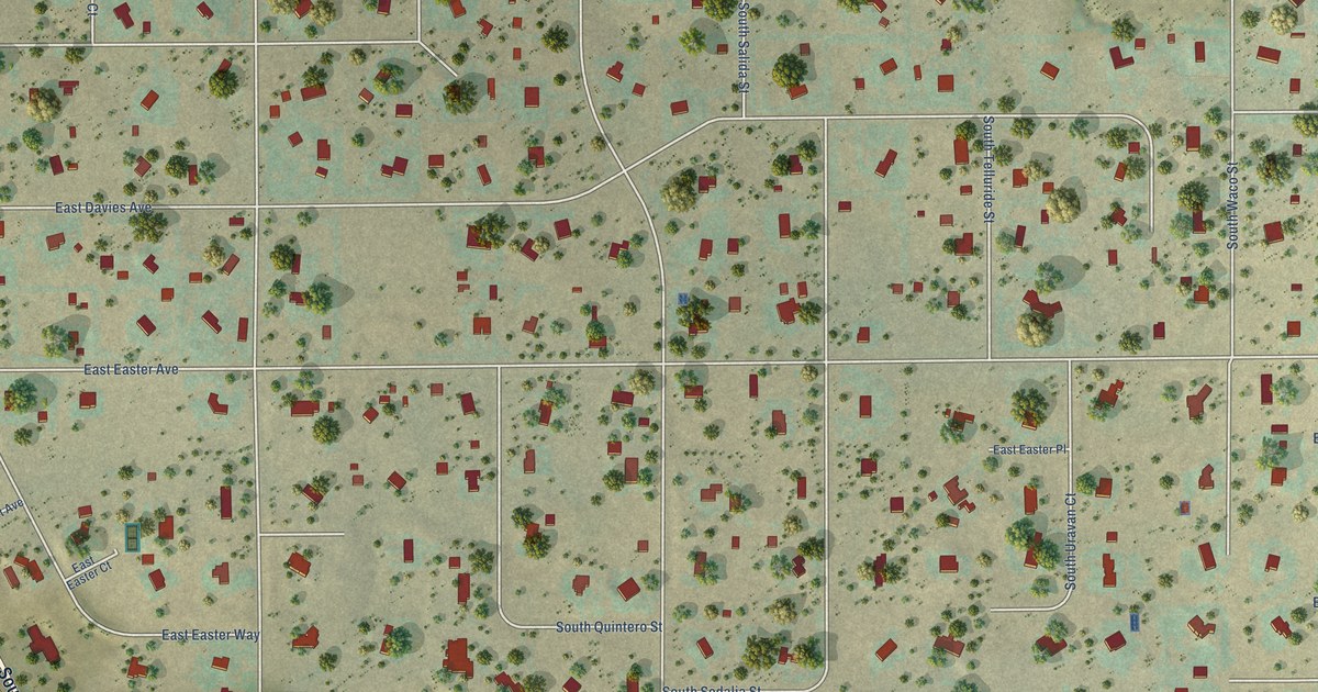 Map of Foxfield, Colorado in 2026