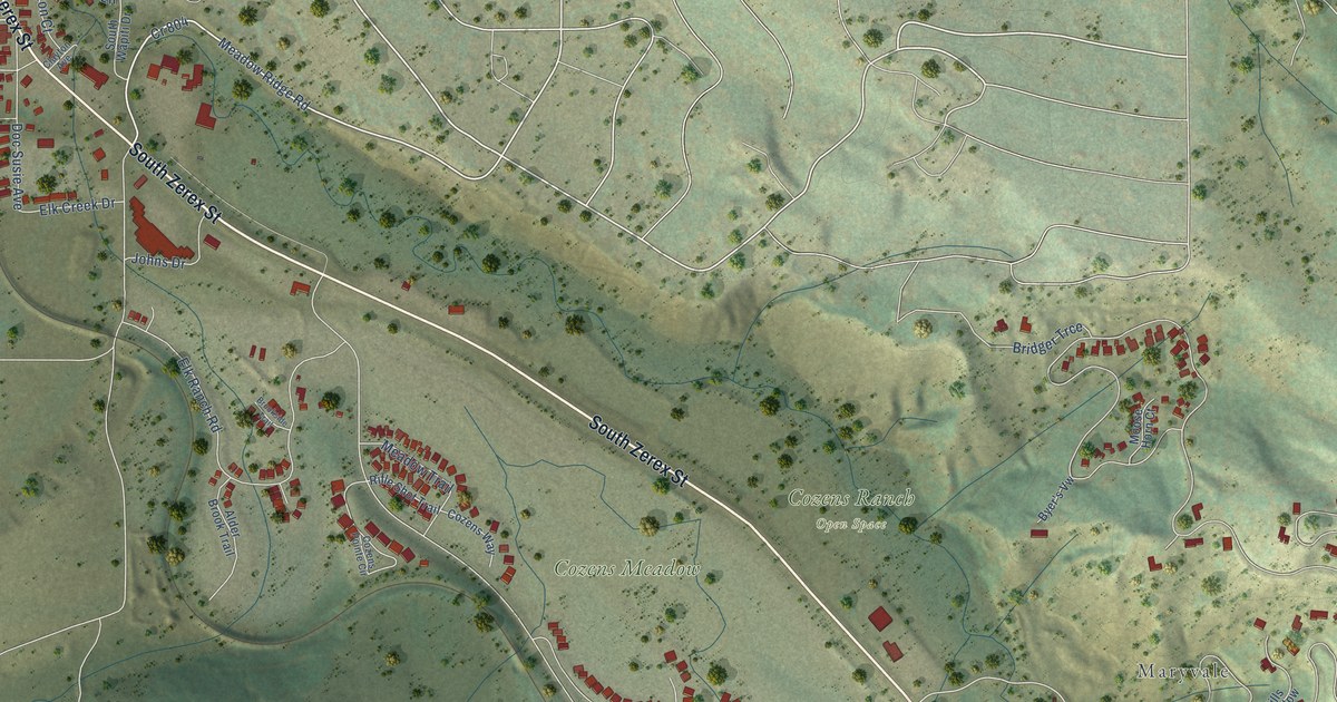 Map of Fraser, Colorado in 2026