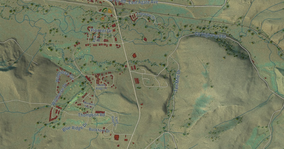 Map of Granby, Colorado in 2026
