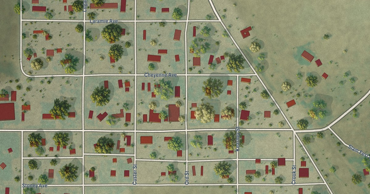 Map of Grover, Colorado in 2026