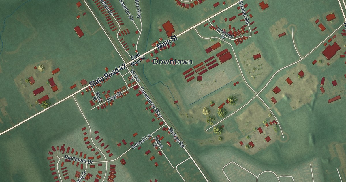 Map of Cheswold, Delaware in 2026