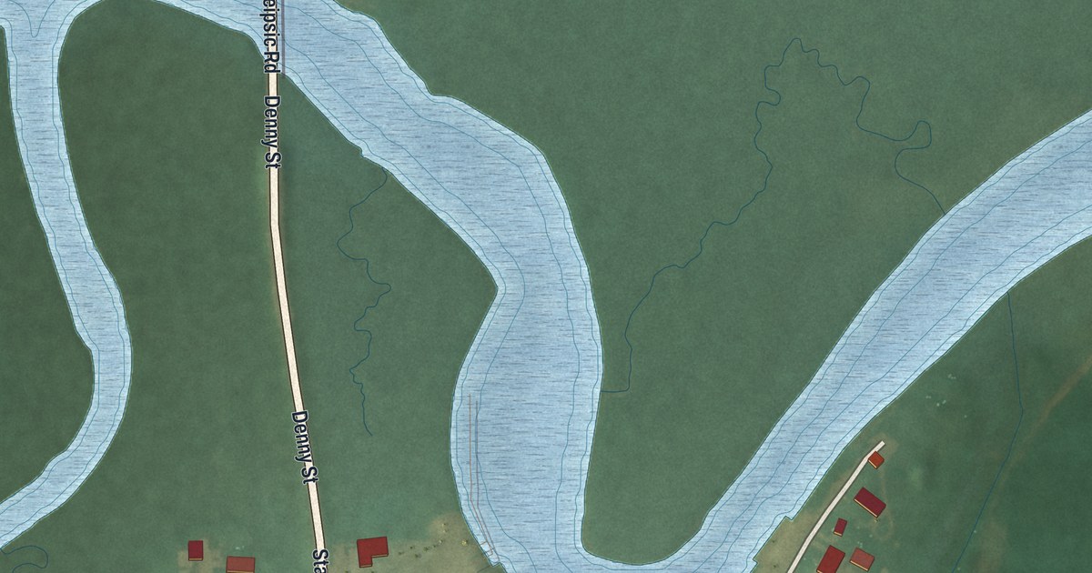 Map of Leipsic, Delaware in 2026