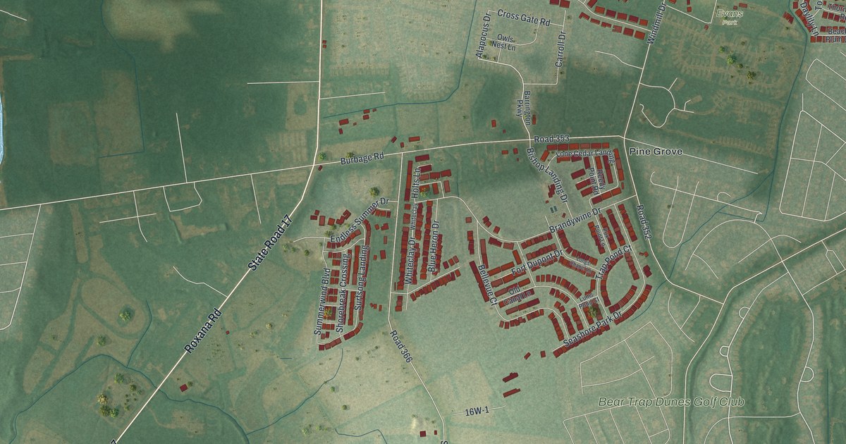 Map of Millville, Delaware in 2026