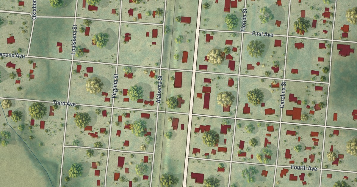 Map of Alford, Florida in 2026