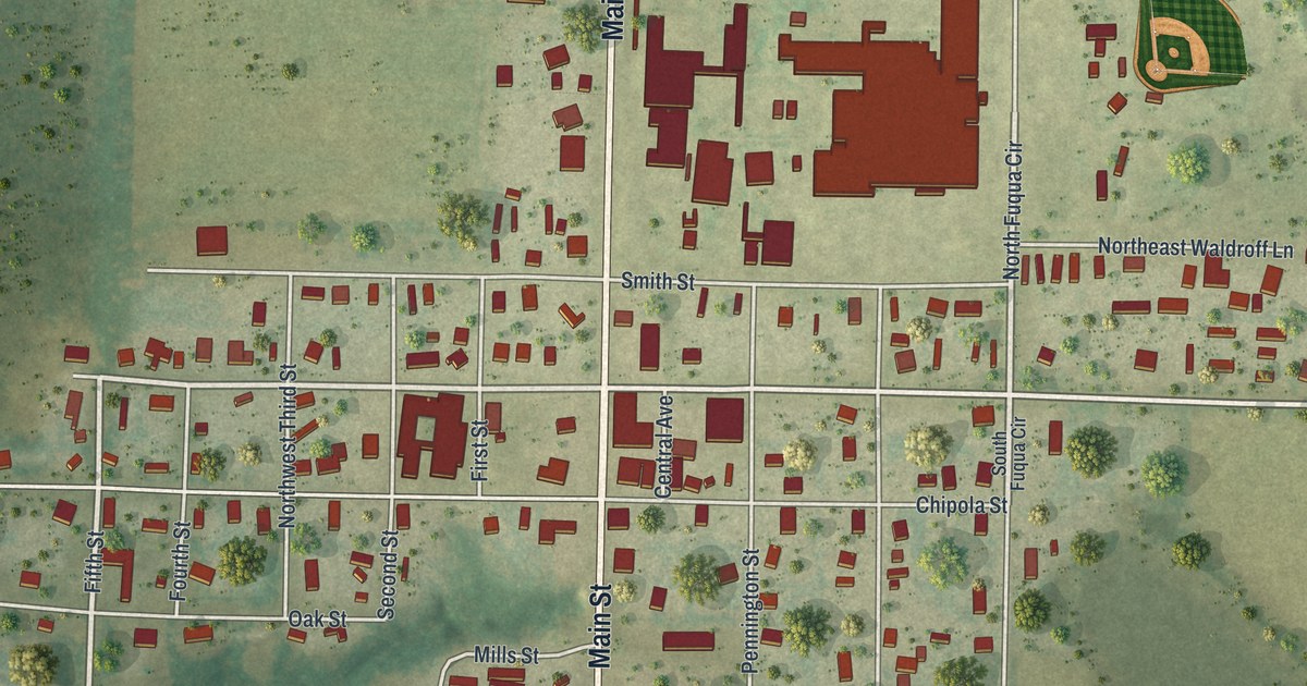 Map of Altha, Florida in 2026