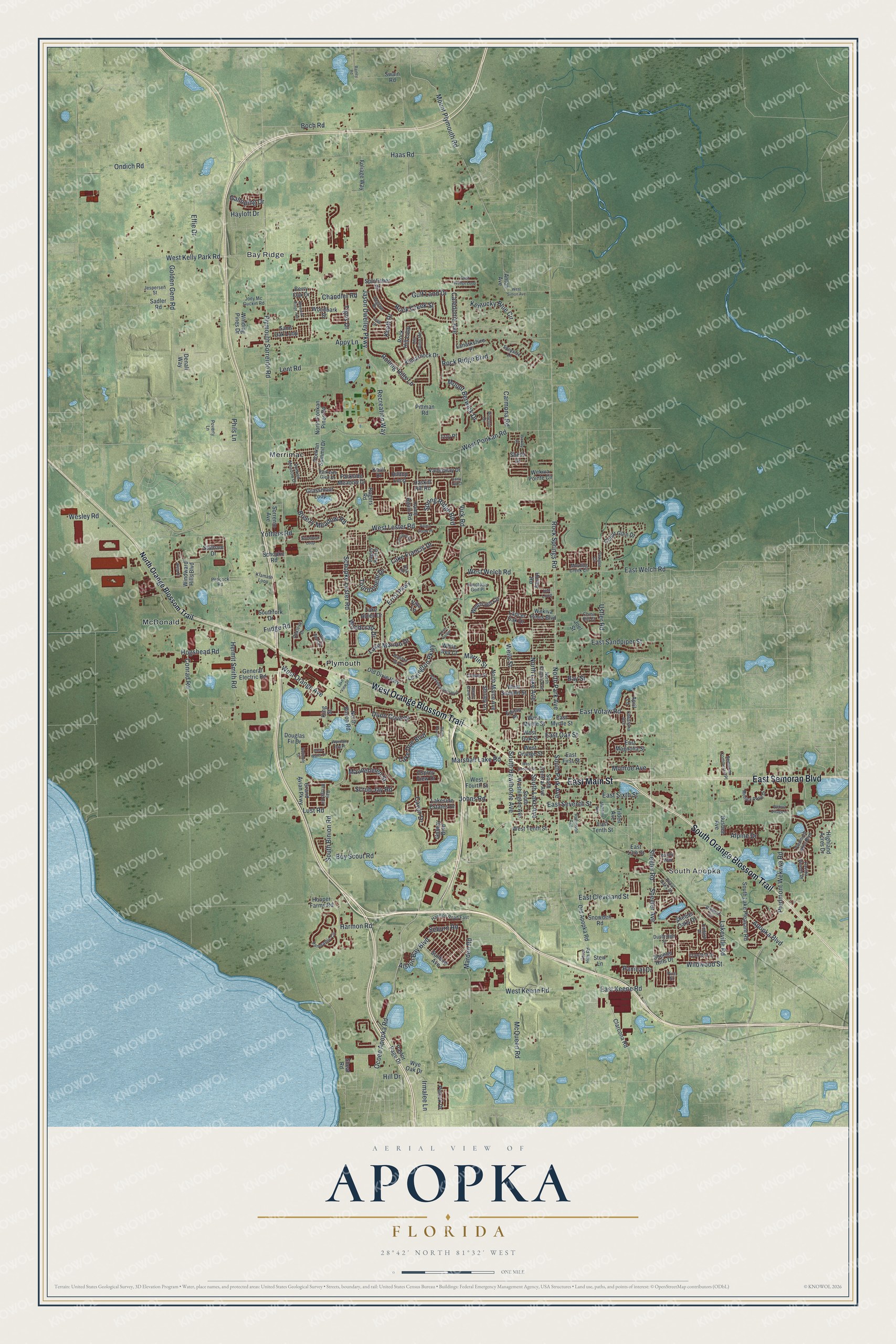 Watermarked full-map preview of Apopka, Florida