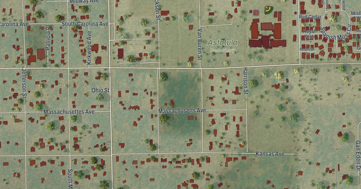 Map of Astatula, Florida in 2026