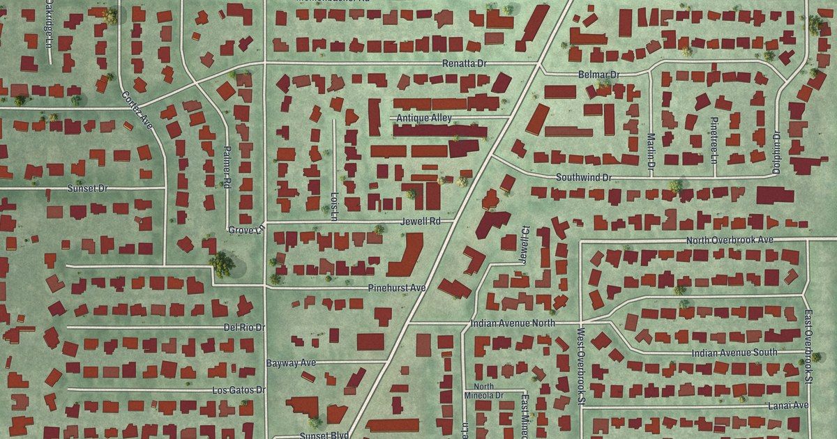 Map of Belleair Bluffs, Florida in 2026