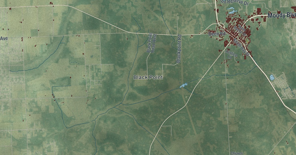 Map of Bunnell, Florida in 2026