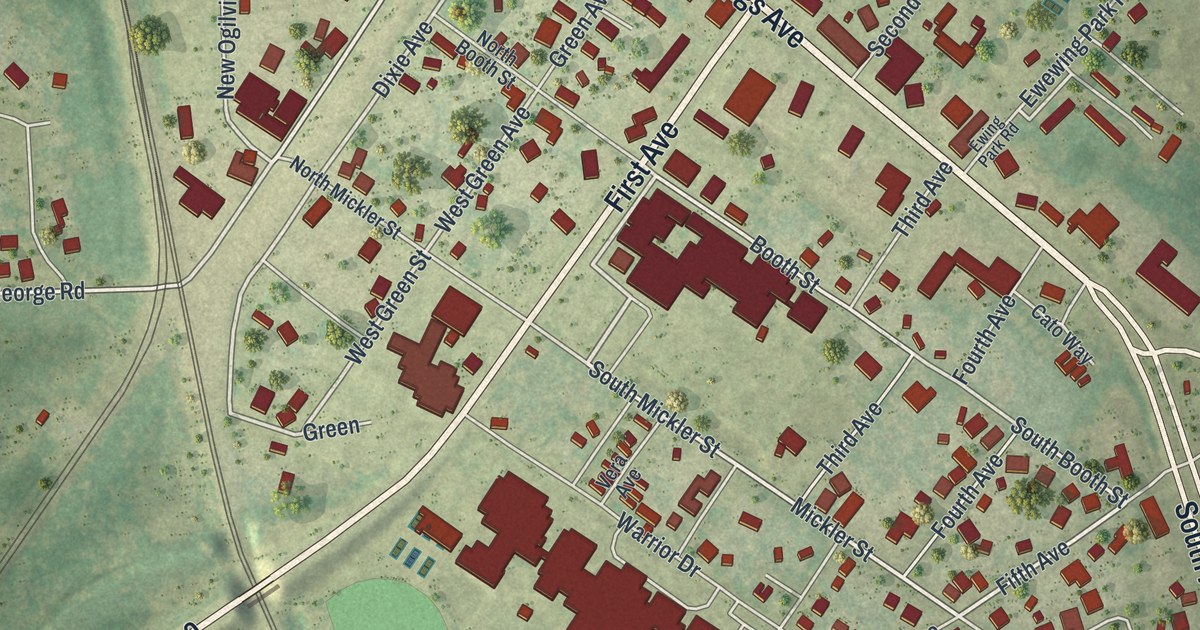 Map of Callahan, Florida in 2026