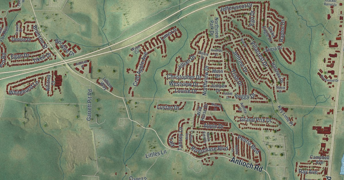 Map of Crestview, Florida in 2026