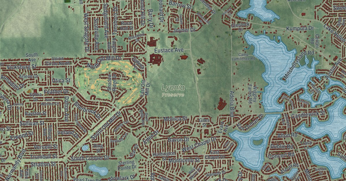 Map of Deltona, Florida in 2026