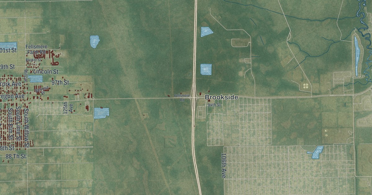 Map of Fellsmere, Florida in 2026