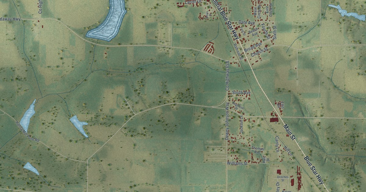 Map of Gretna, Florida in 2026