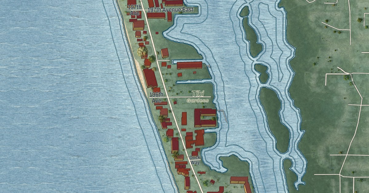 Map of Indian Shores, Florida in 2026