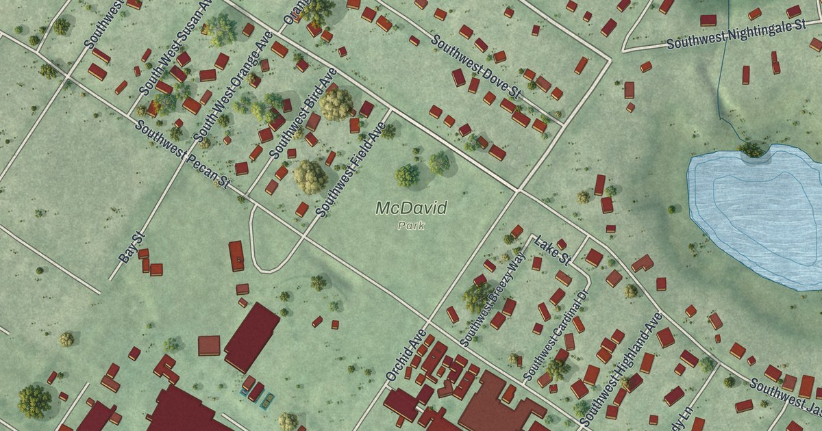 Map of Keystone Heights, Florida in 2026