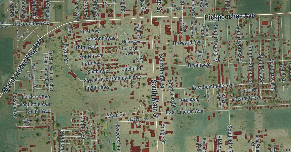 Map of LaBelle, Florida in 2026