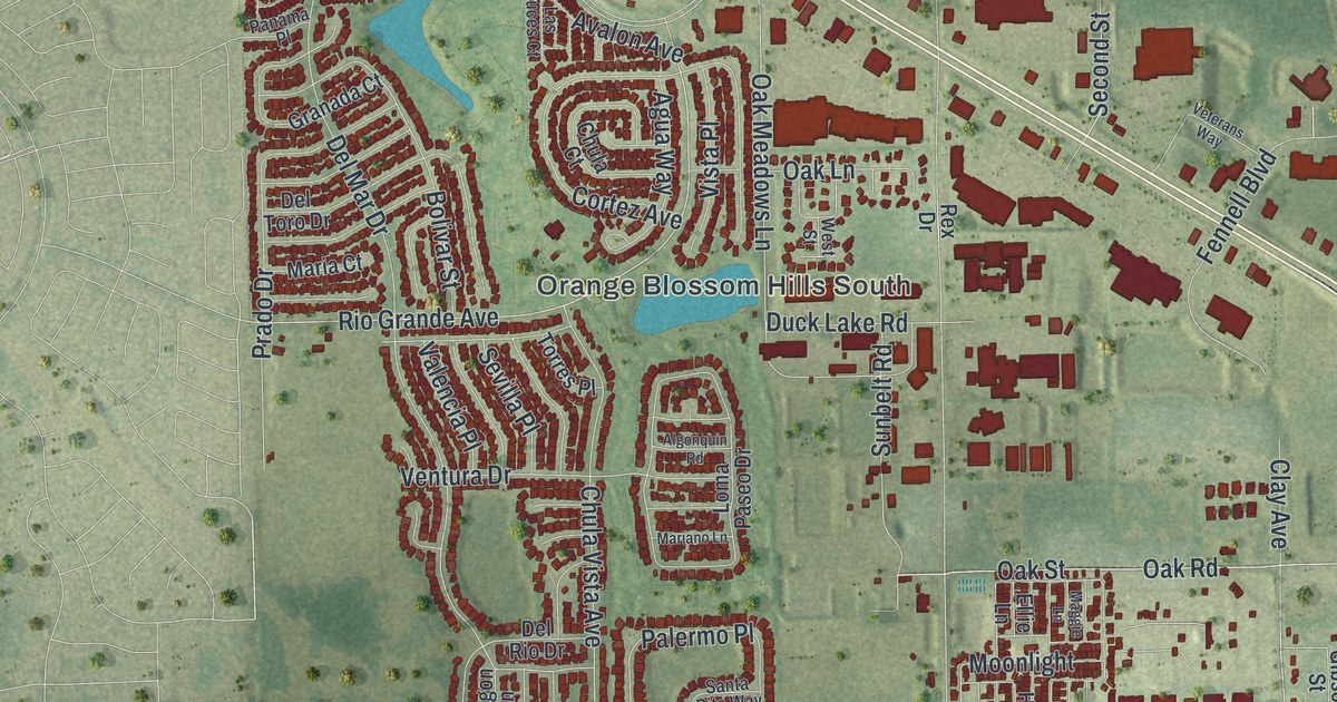Map of Lady Lake, Florida in 2026