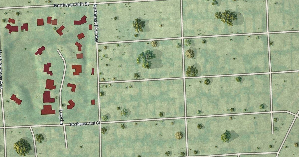 Map of Lazy Lake, Florida in 2026
