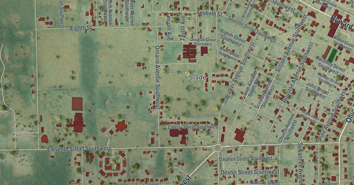 Map of Live Oak, Florida in 2026