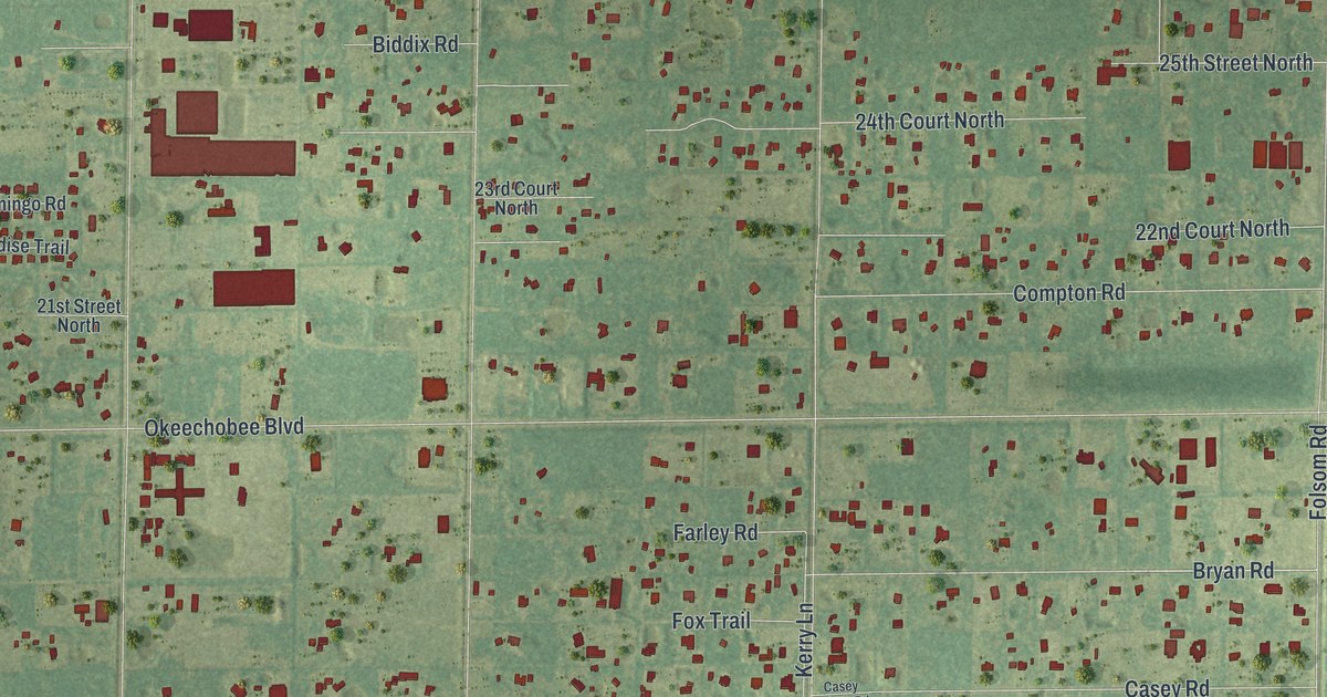 Map of Loxahatchee Groves, Florida in 2026