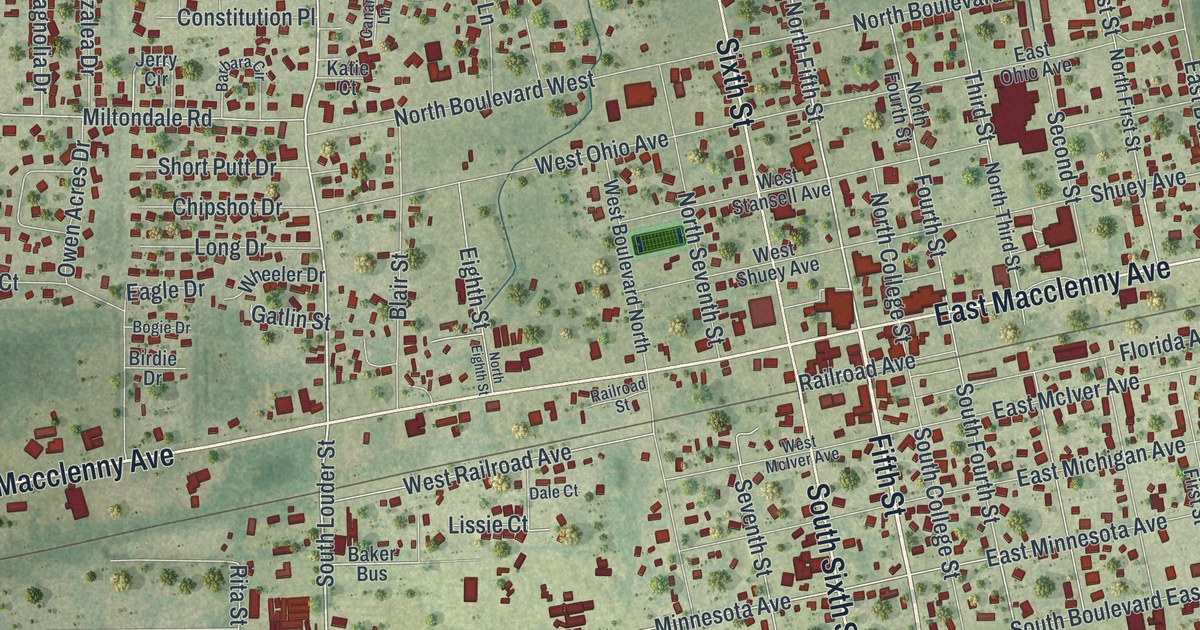 Map of Macclenny, Florida in 2026