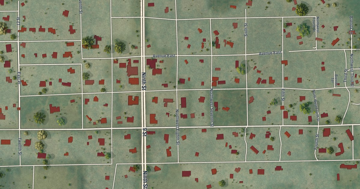 Map of McIntosh, Florida in 2026