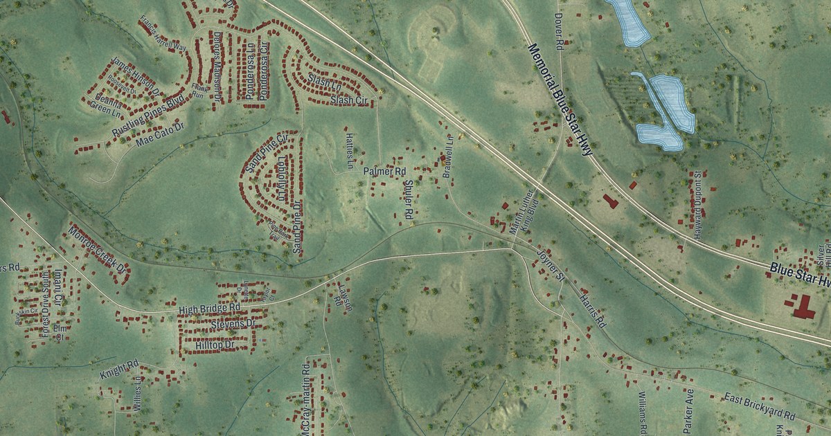 Map of Midway, Florida in 2026