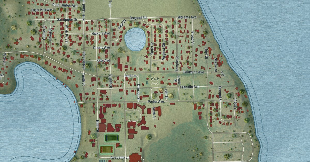 Map of Montverde, Florida in 2026