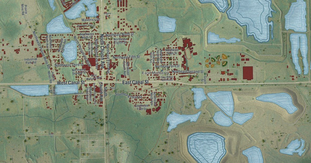 Map of Mulberry, Florida in 2026