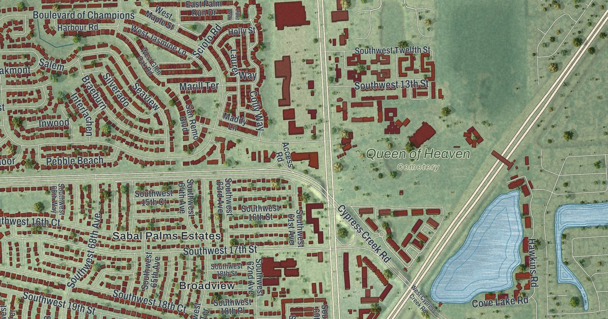 Map of North Lauderdale, Florida in 2026