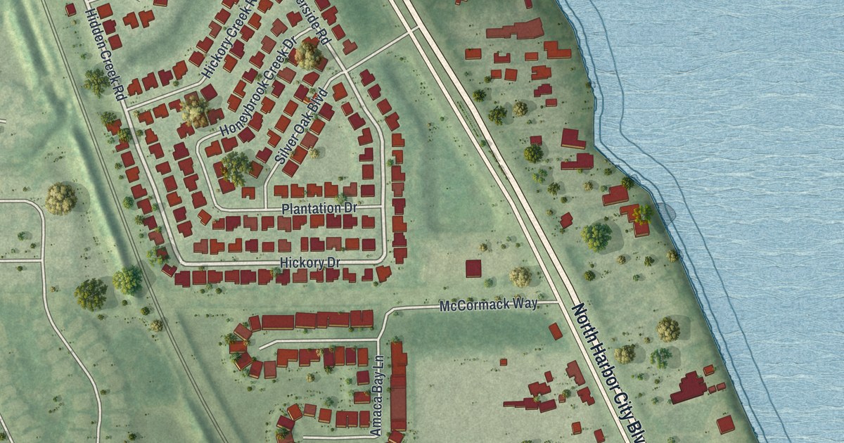 Map of Palm Shores, Florida in 2026