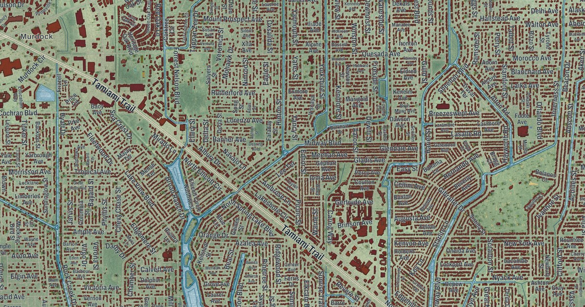 Map of Port Charlotte, Florida in 2026