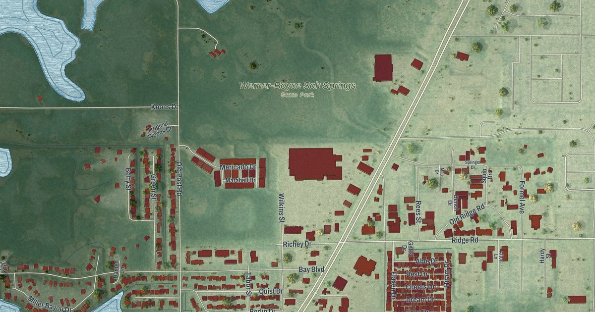 Map of Port Richey, Florida in 2026