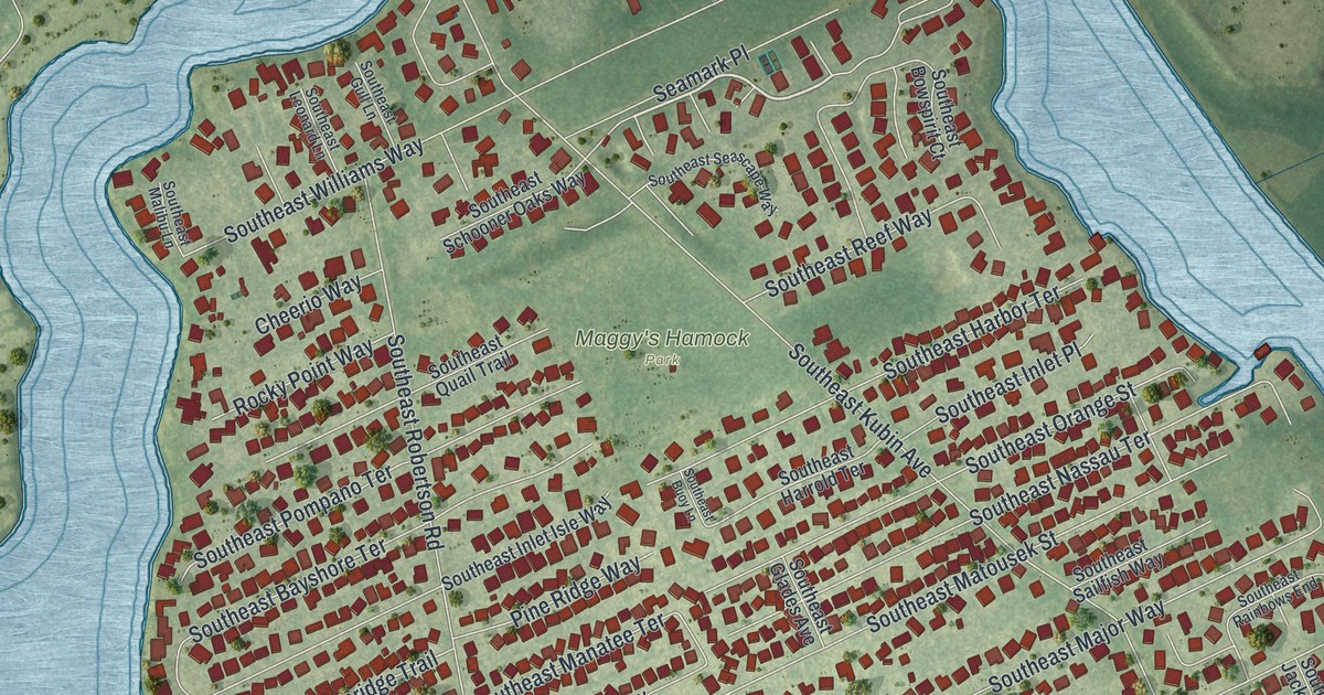 Map of Port Salerno, Florida in 2026