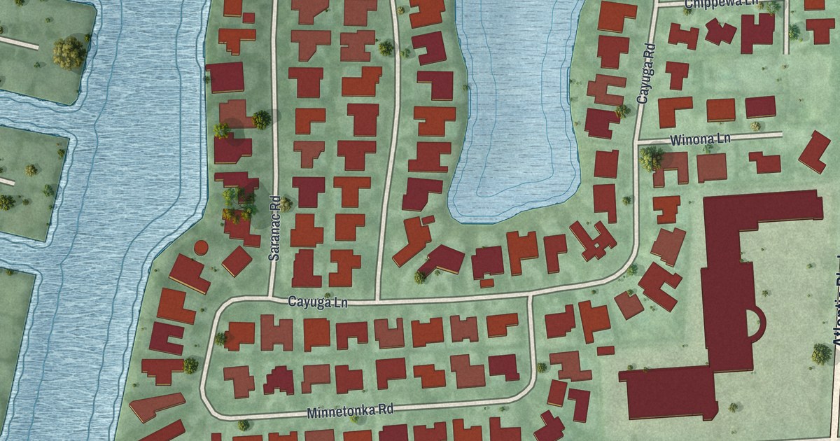 Map of Sea Ranch Lakes, Florida in 2026