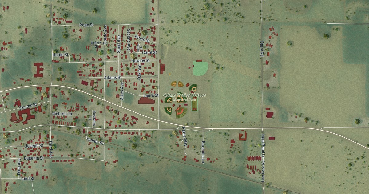 Map of Sneads, Florida in 2026