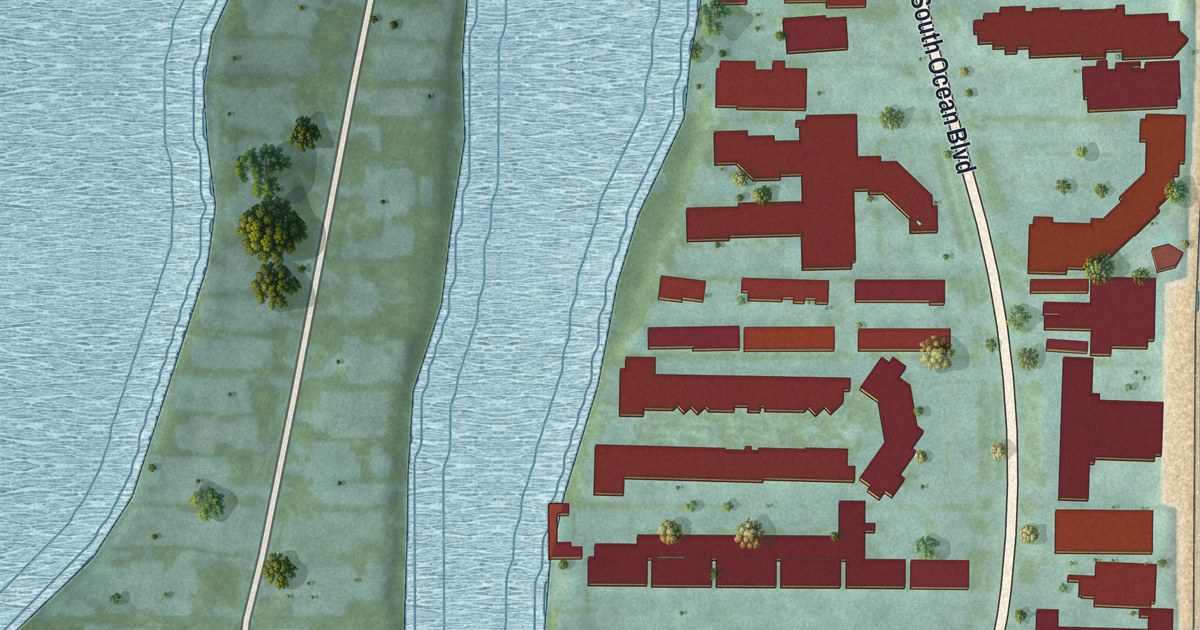 Map of South Palm Beach, Florida in 2026