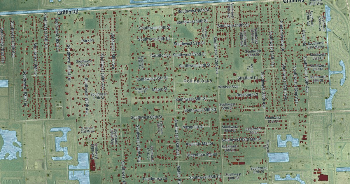 Map of Southwest Ranches, Florida in 2026