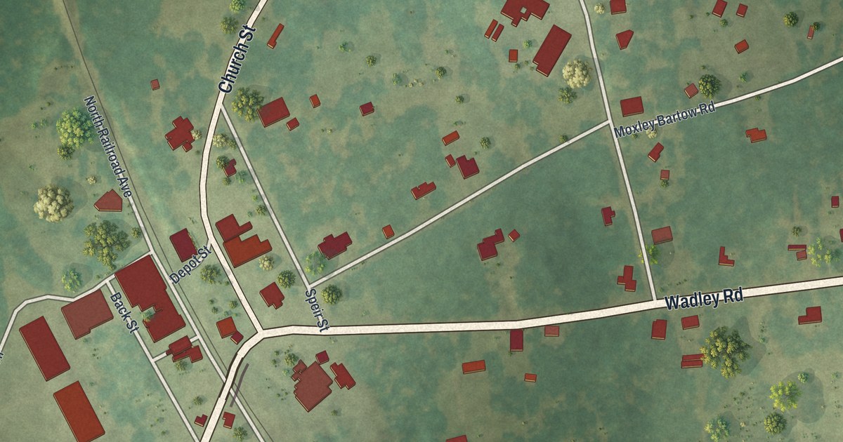 Bartow, Georgia: Home, Street by Street