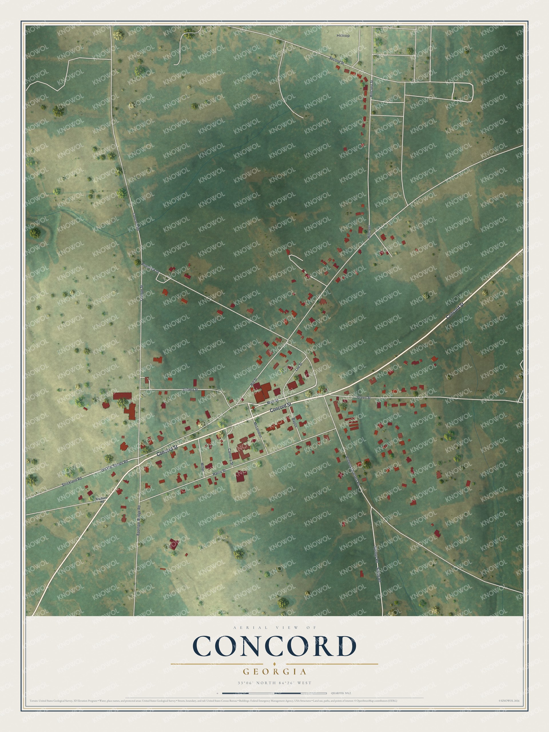 Watermarked full-map preview of Concord, Georgia