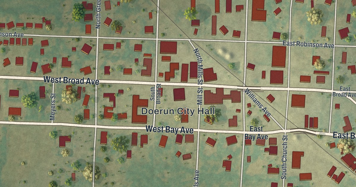 Doerun, Georgia: Home, Street by Street